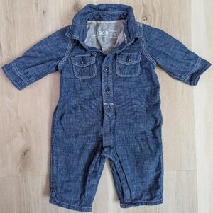 GAP Denim Baby Jumpsuit